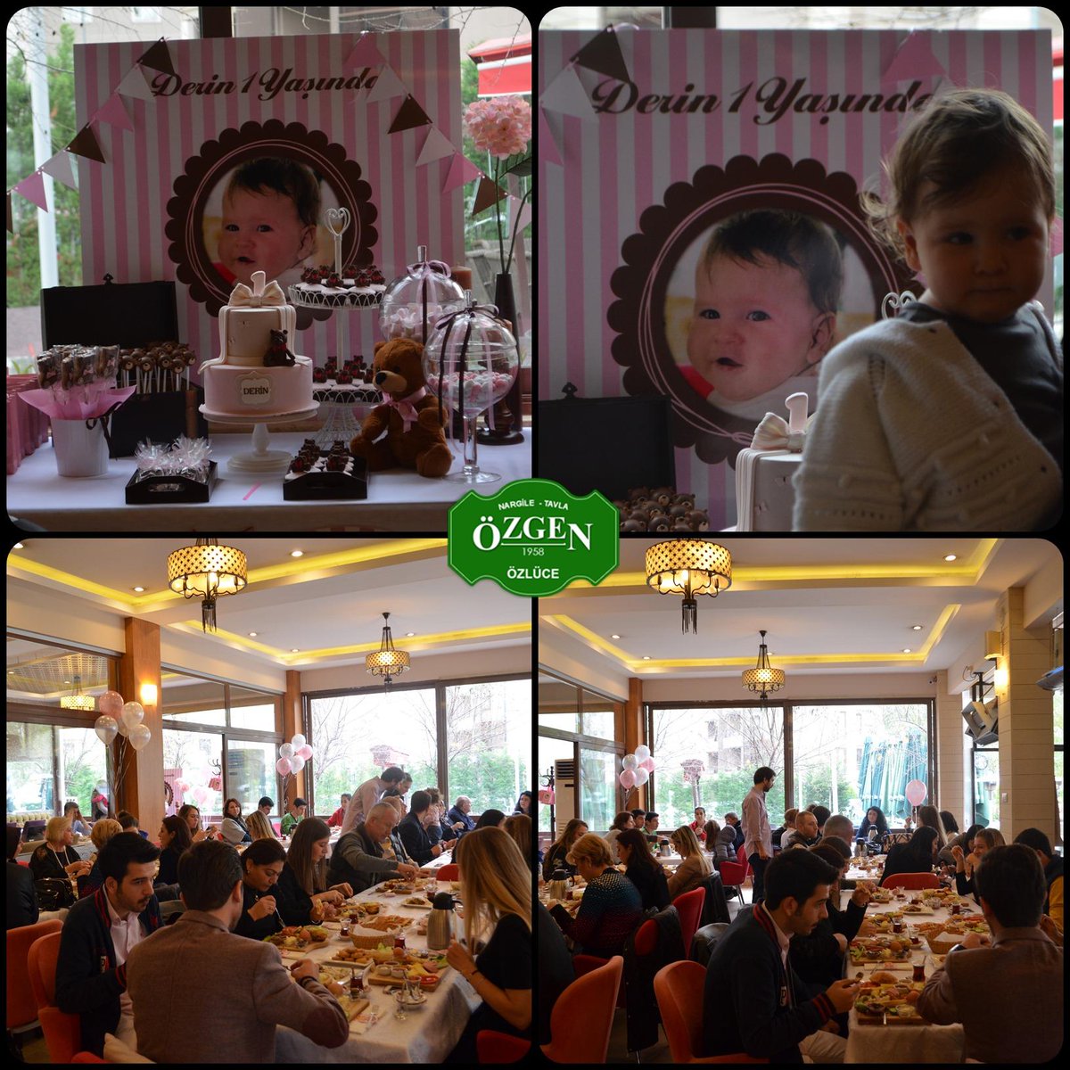 Derin Bebek ilk yaşını Özgen'de kutladı...@eserturktunc