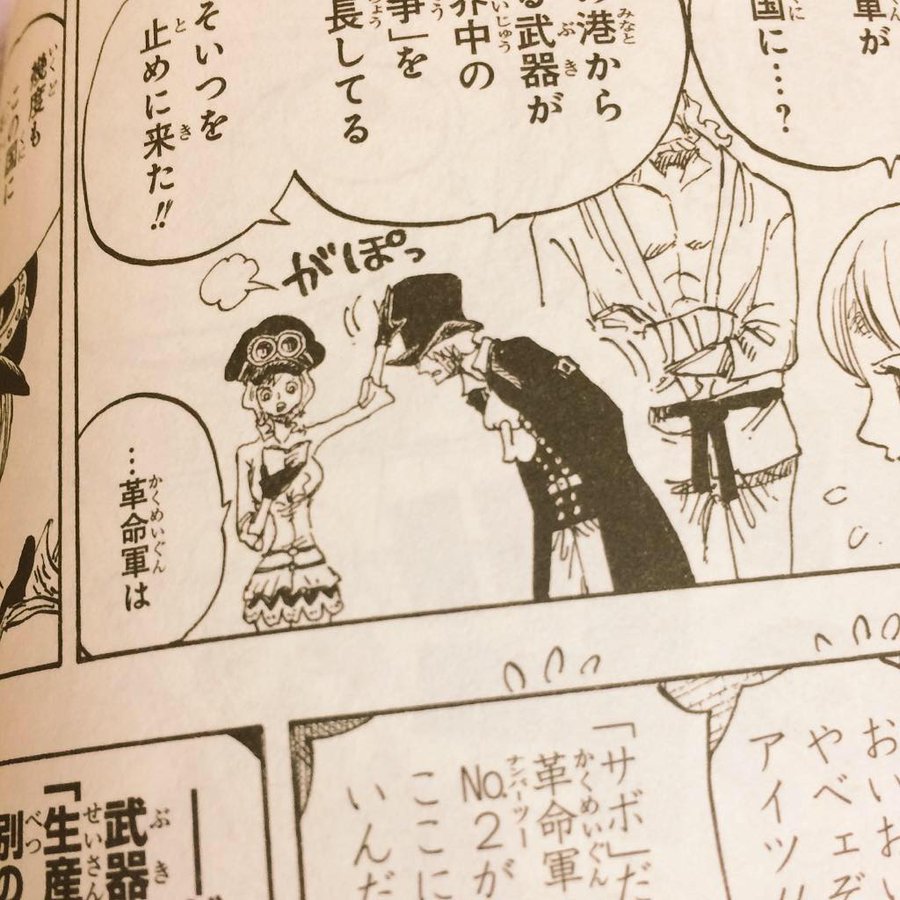 ワンピースのサボとコアラが仲良し 付き合ってる説あるけど実際はどうなの