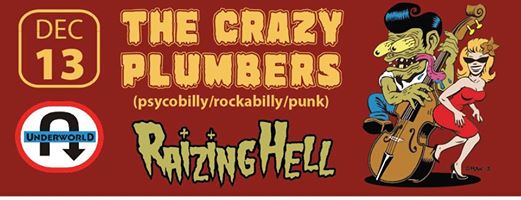 ♫ Upcoming gig - The Crazy Plumbers, Raizing Hell : 13 September at <a href="/UnderworldClub/">UnderWorld</a> Bucharest, Romania