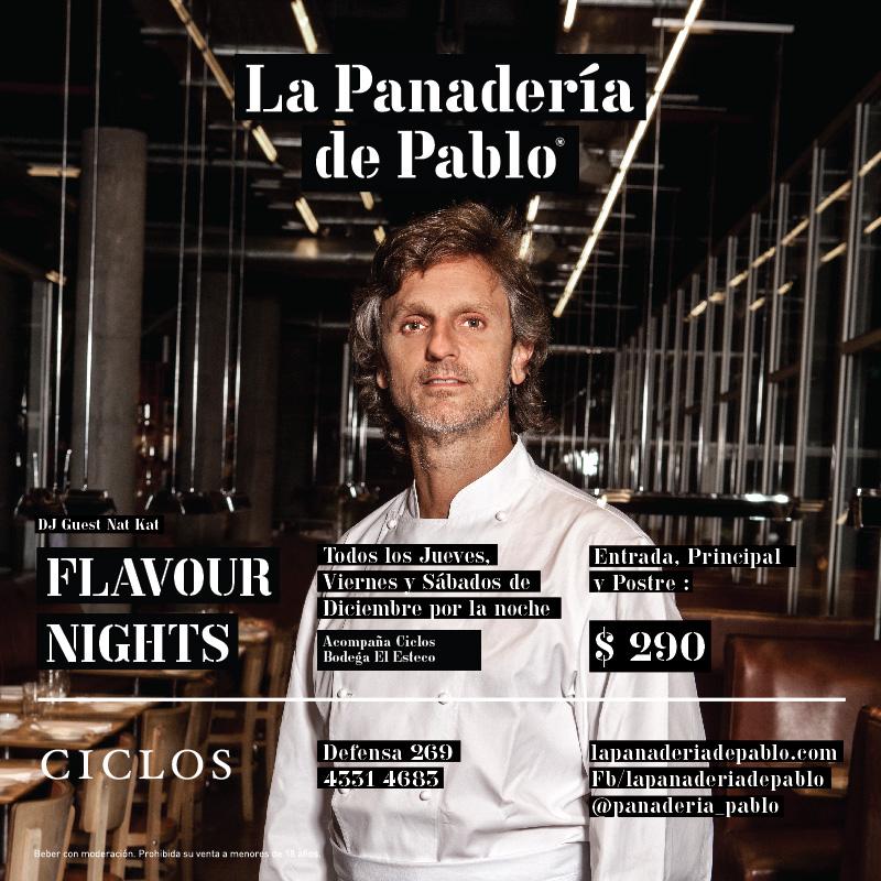 Panaderia_Pablo's tweet photo. #FlavourNight de Diciembre con @PabloMassey - Jue/Vie/Sab y visperas de feriado a las 20hs! cc @restorandoarg http://t.co/Hg6BSfKoBW