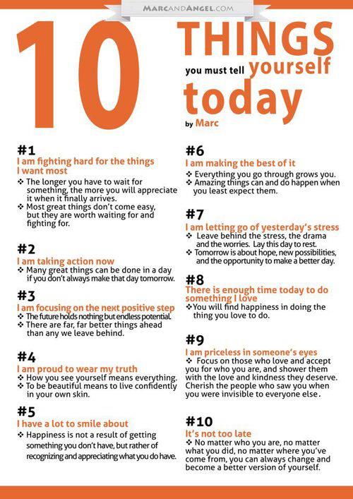 PolymathCafe's tweet image. 10 Things You Must Tell Yourself Today