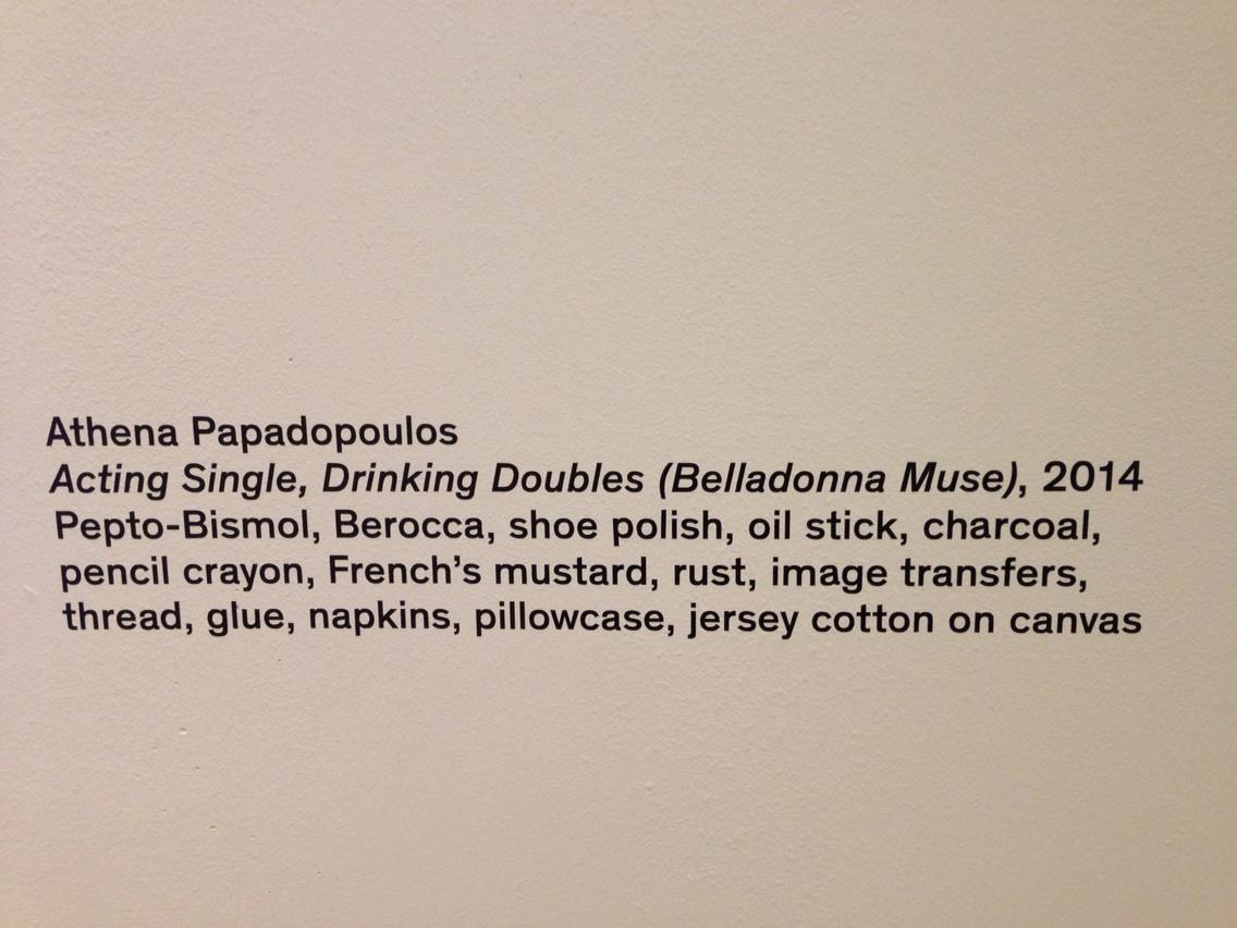 robertasmithnyt's tweet photo. Here you go. Not only guys get some chops from Polke. http://t.co/ogfnyE50x7