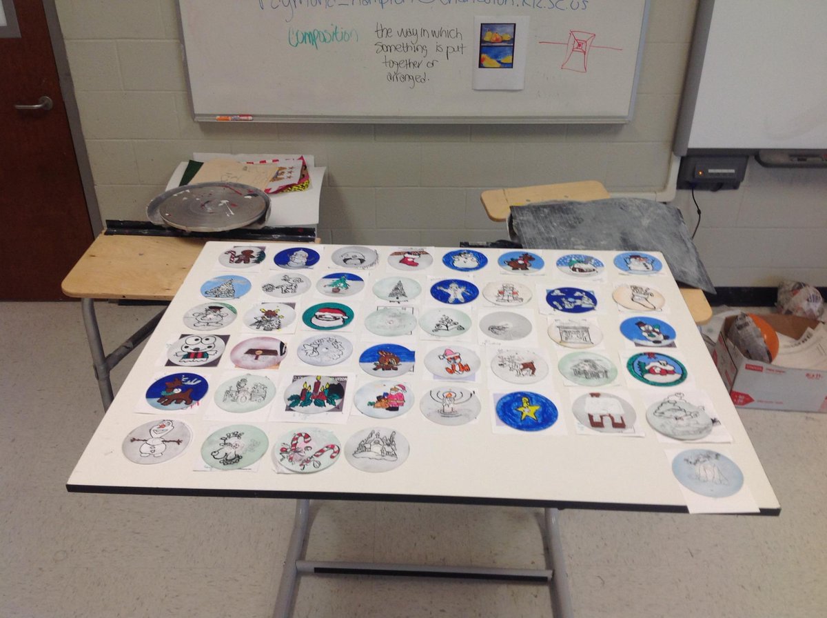 rhhampton12's tweet photo. HAPPY STALLIDAYS!!!
CD/Clay Ornaments for sale @ the Winter Concert Dec 11th - $5 each students receive 80%! http://t.co/ajWJUd9ktM