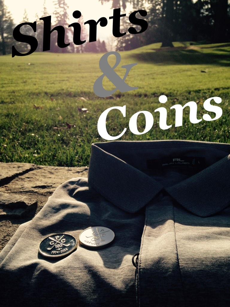 SHIRTS &amp; COINS. 
Buy a shirt at member price and take home a pocket coin or hat clip on us!
#25DaysOfHolidayCheer