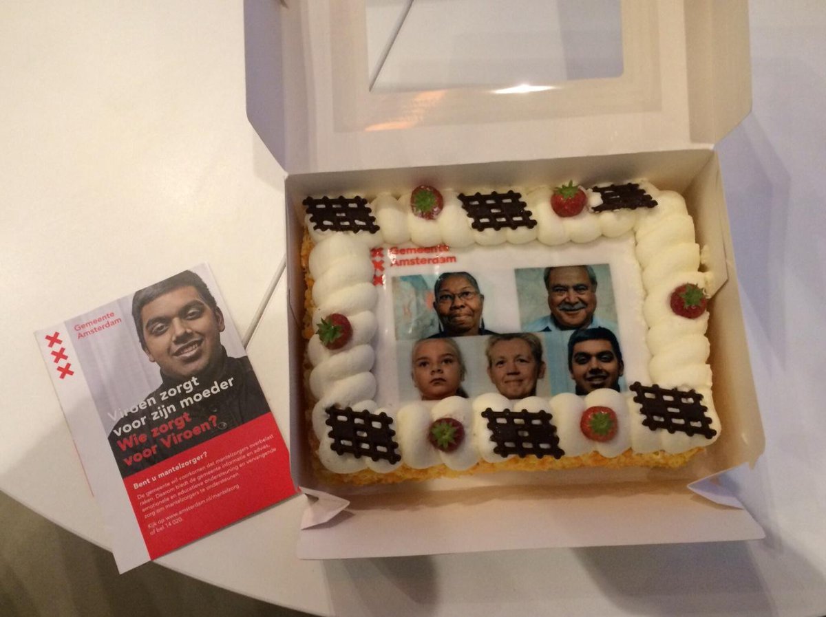 ViroenS's tweet photo. #mantelzorgtaart #020zorg #mantelzorg #gemeenteamsterdam http://t.co/daL8DVfsp8