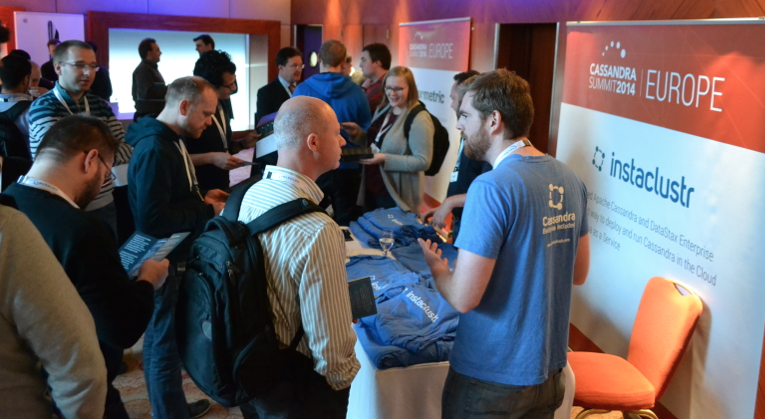 PlanetCassandra's tweet photo. All our sponsors have been very busy at #CassandraSummit @WidasConcepts @onestoservices @BigDataExperts @Instaclustr http://t.co/1Whop867IL