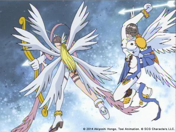 Digimon Angewomon And Angemon
