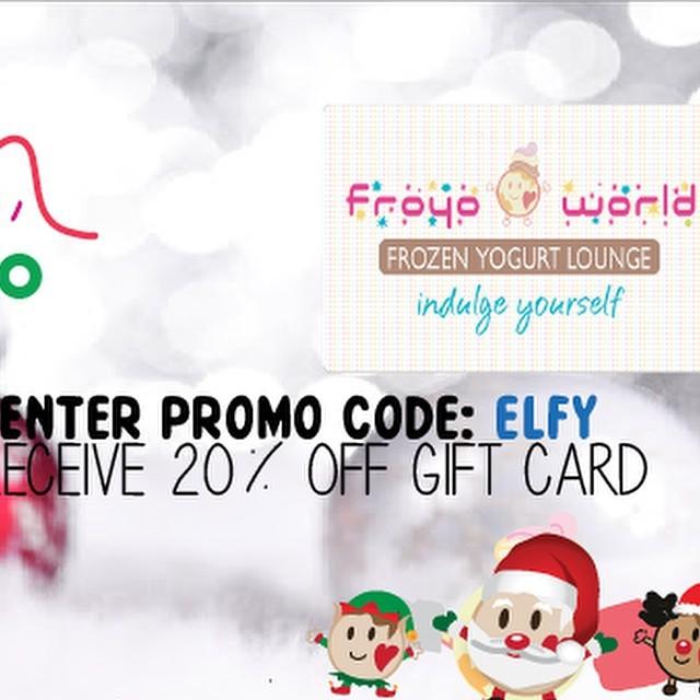 froyoworld's tweet photo. Online Deal! Don't Miss Out! Minimum purchase of $20 required. #froyo #froyoday #froyowo... http://t.co/pG18o3nOMu http://t.co/UalqqIKbBb