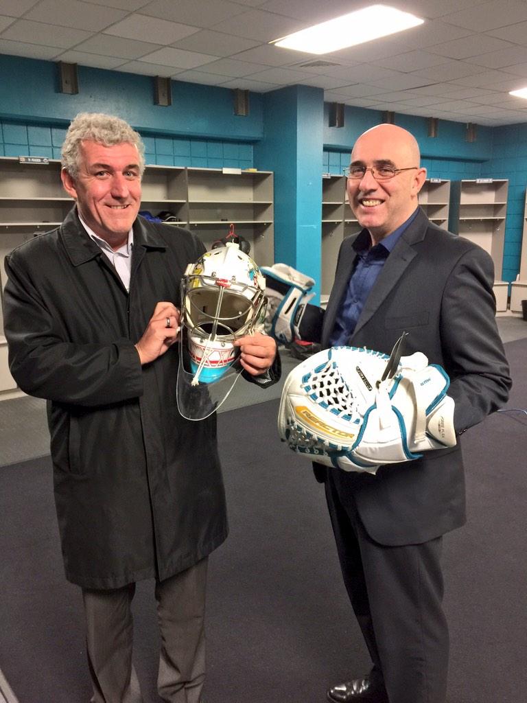 VanLineNI's tweet photo. Huge thank you to the @BelfastGiants for showing our good friends at @VanguardUK around the Odyssey arena today http://t.co/iiIZHqsLxM