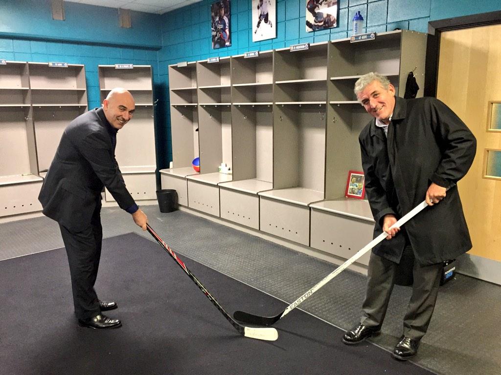 VanLineNI's tweet photo. Huge thank you to the @BelfastGiants for showing our good friends at @VanguardUK around the Odyssey arena today http://t.co/iiIZHqsLxM
