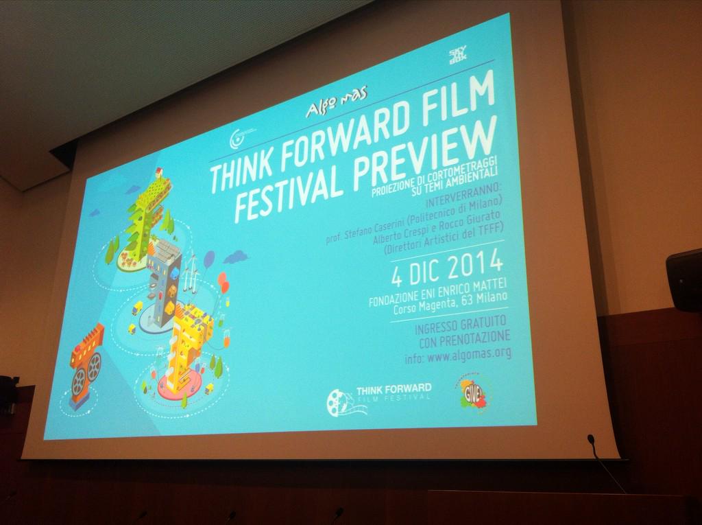 AlgomasAC's tweet image. Stiamo per iniziare @ICCGOV_climate @FestivalGive #give14 #cambiamenticlimatici #tfff