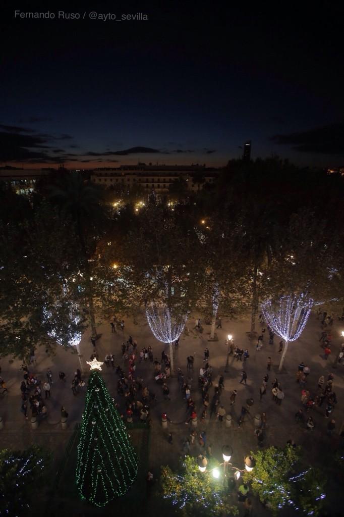zoidoJI's tweet photo. La luz de la Navidad inunda nuestra ciudad. Así luce la #NavidadSevilla14 http://t.co/NexZaWZJvQ