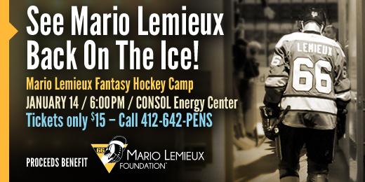 Mario Lemieux Fantasy Hockey Camp - Mario Lemieux Foundation