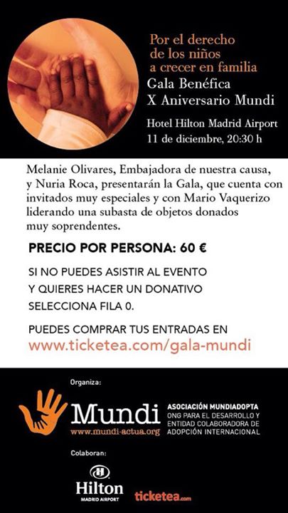 Pinocho_buster's tweet photo. @RSanchoCom SIN ENTRADA a 7 DIAS d la Gala 10Años Mundi @HiltonMadrid ? VEN http://t.co/GqGiqj6sKy +PARTICIPA RT http://t.co/QI8b3oYItr
