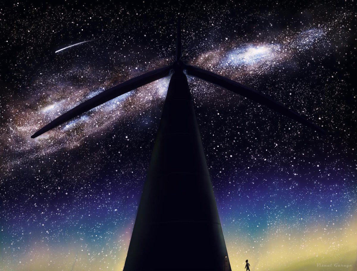 #quickart Under The Stars
#digitalpainting #spaceart #nightsky #aurora