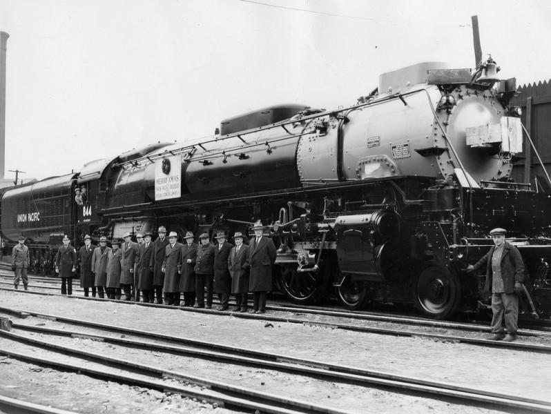 【Hinoki Iron  Table 】No.844 December 1944, Union Pacific received its last new steam