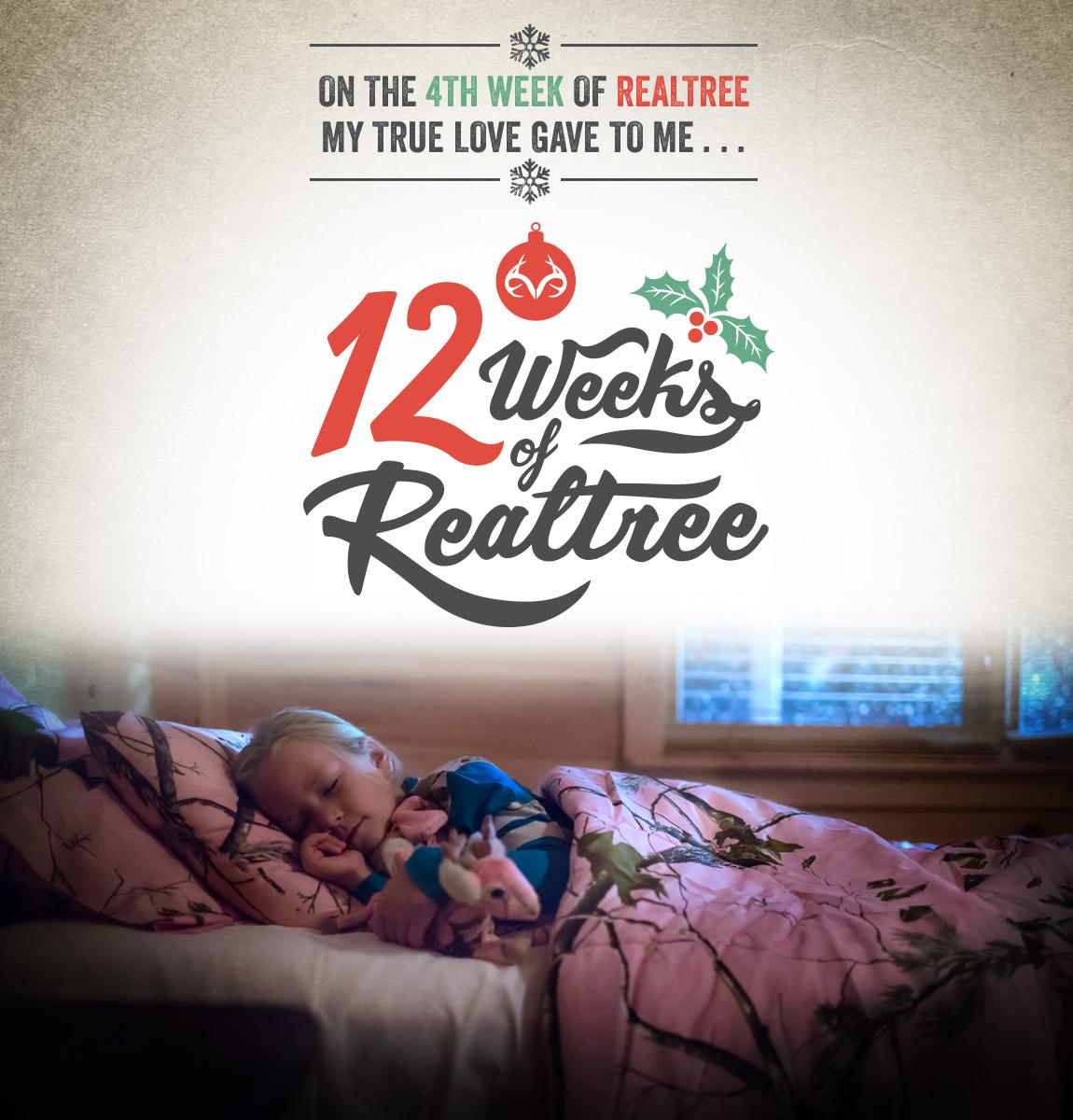 Realtree's tweet image. #12WeeksofRealtree Retweet 2 enter! For the 4th week, giving away a camo bedding set &amp;amp; curtains! Winner on 12/10!