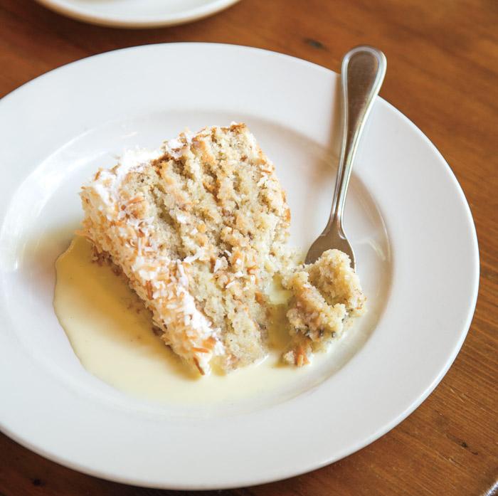 You don't want to miss Chez Fonfon's Coconut Pecan Cake. Recipe in our Dec. issue, on stands now. #bhm <a href="/frankstitt/">Frank Stitt</a>