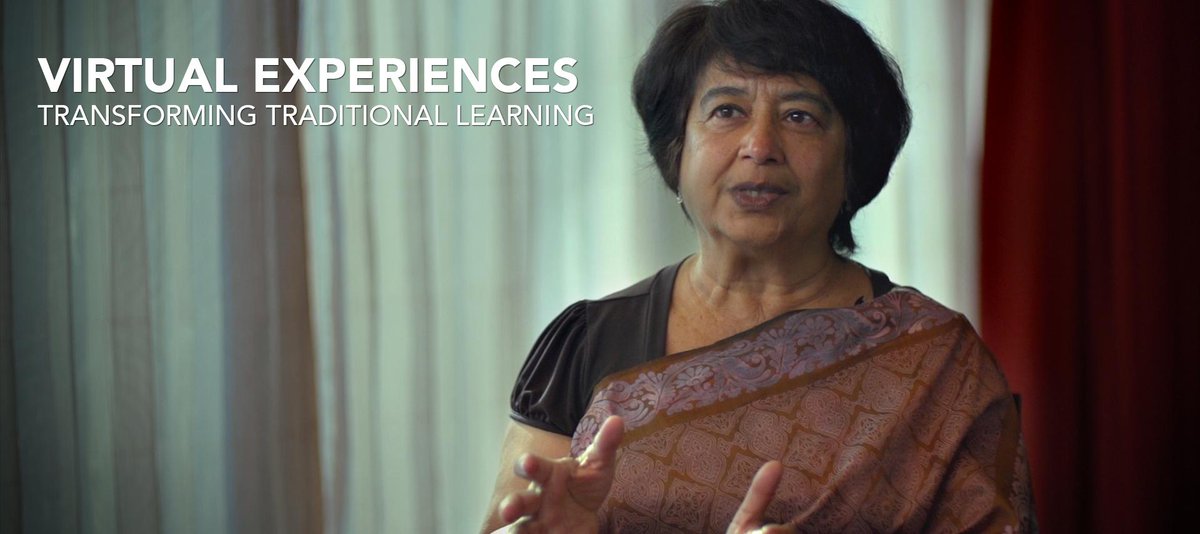 Internet2's tweet image. Virtual Experiences: Transforming Traditional Learning - new VIDEO with @parvatidev bit.ly/1FTOD0D #TechEX14