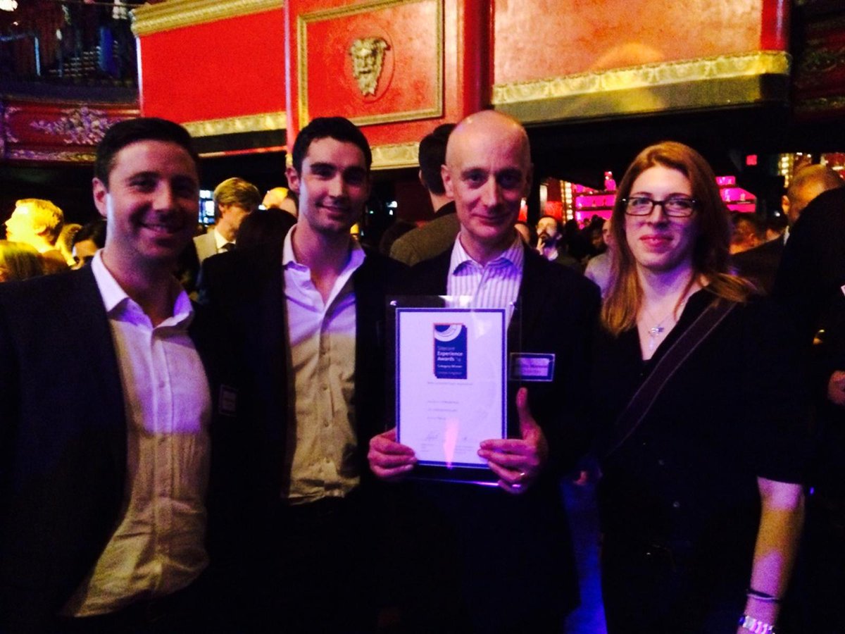 Chestertons's tweet photo. Our website has just won best customer experience at SiteCore Experience Awards! #SEAwards2014 http://t.co/bo55hMipLl