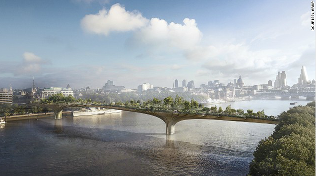 CNNEE's tweet photo. Londres construirá un puente de 275 millones de dólares con miradores inspirados en #Titanic http://t.co/tlH12sj7kY http://t.co/pOjL5S8WW8