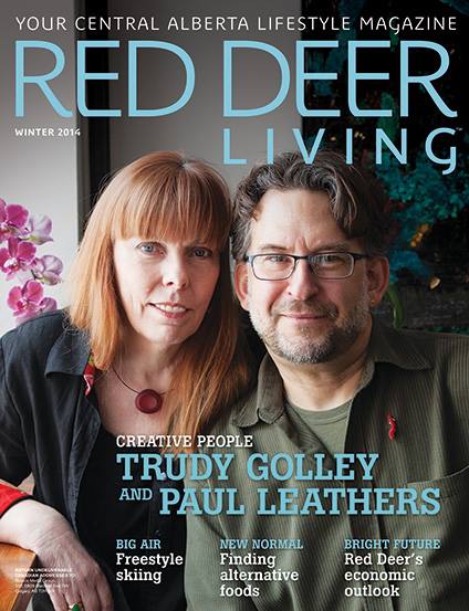 MegsBylsma's tweet photo. Check out who's on the cover of @RedDeerLiving! @RedDeerCollege's Trudy Golley! http://t.co/oaN8VkMRYX