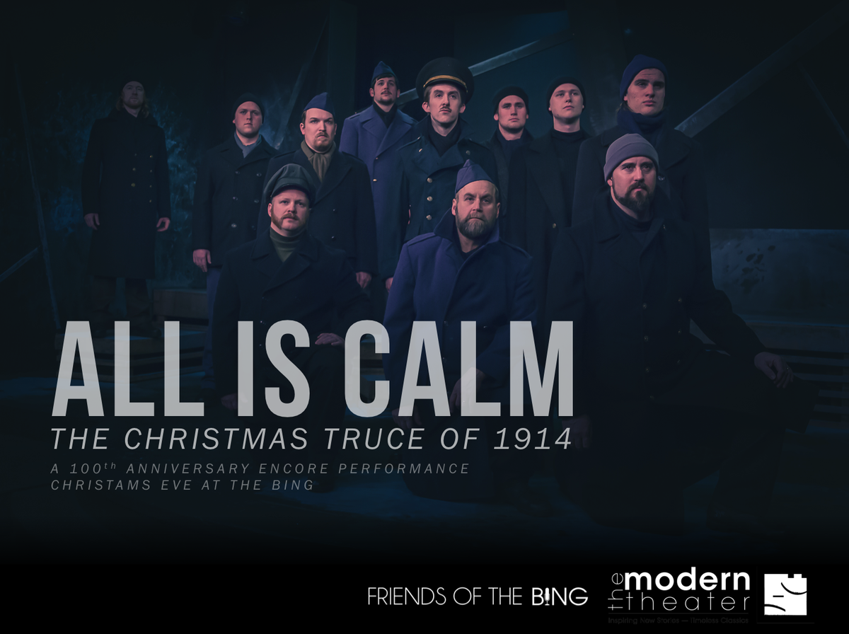 LCPlayhouse's tweet photo. Commemorate history with us.  'All is Calm' to be performed on the 100th anniversary  http://t.co/rkBpqq4Dit http://t.co/aZvI22P90M