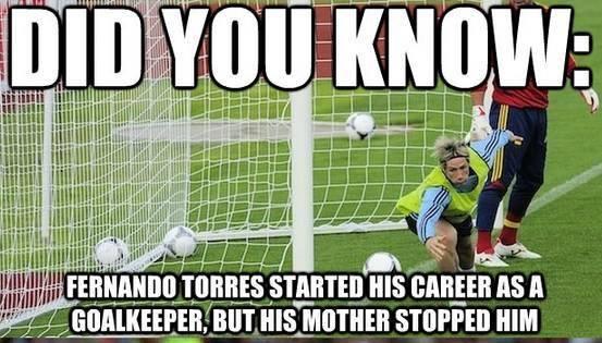 Footbal7Funnys's tweet photo. That's why he is so good at keeping the ball out of the net.. http://t.co/aLofwGMhOg