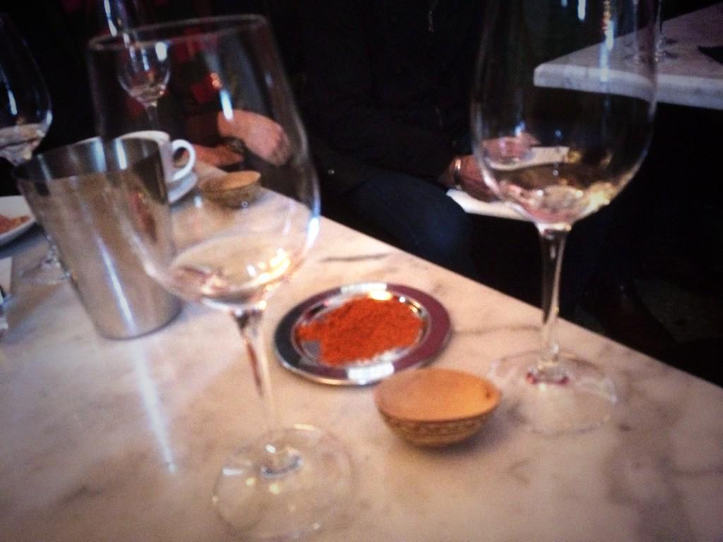 TerminalCityCC's tweet photo. #mezcal seminar and tasting @losdanzantes @agavespirits @UVAVancouver after a lovely lunch at @CafeMedina http://t.co/1HnTF8iTE3