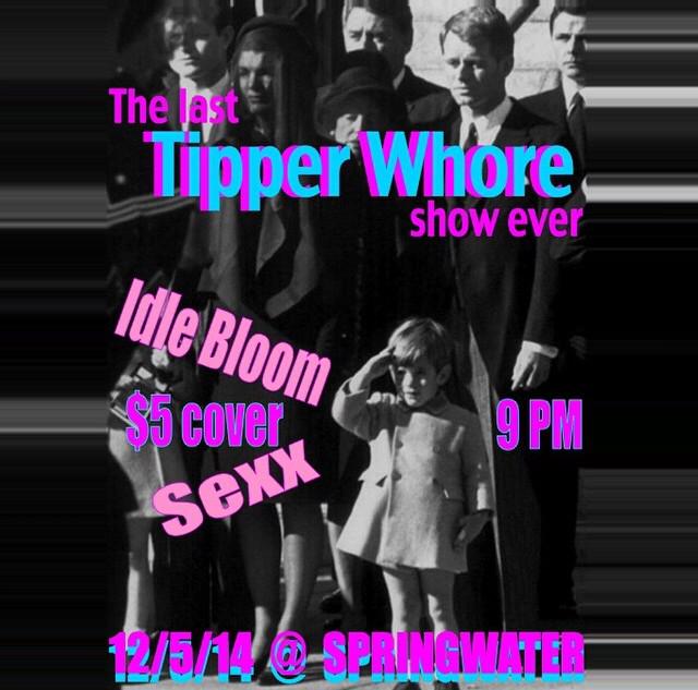 Tomorrow night. Don't miss your last chance to witness the whore.