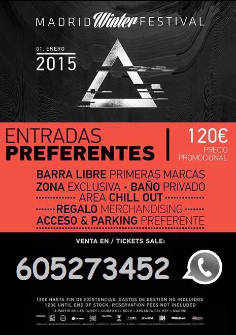 Extreparty_'s tweet photo. 🔺Madrid Winter Festival🔺

+ INFO 📞605273452

(Últimas Entradas a 70€ y Preferentes a 150€)
  http://t.co/N6yR7a5xdR