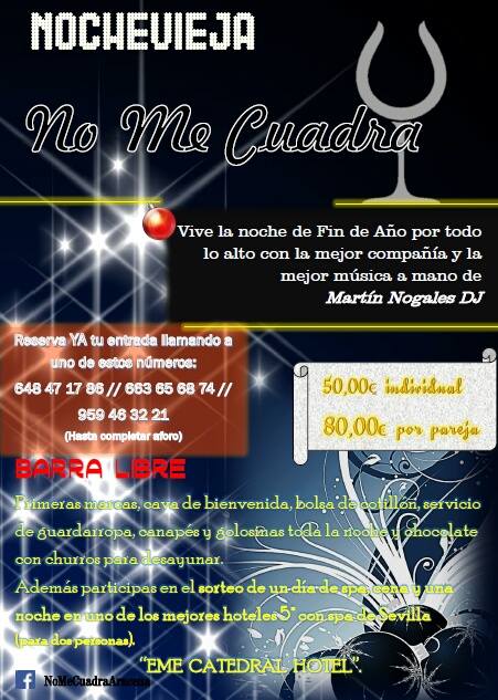 NoMeCuadra_'s tweet photo. ¿Aun no tienes plan para Fin de Año?
APUNTATE AL MEJOR!! http://t.co/VtQ5OTKLME