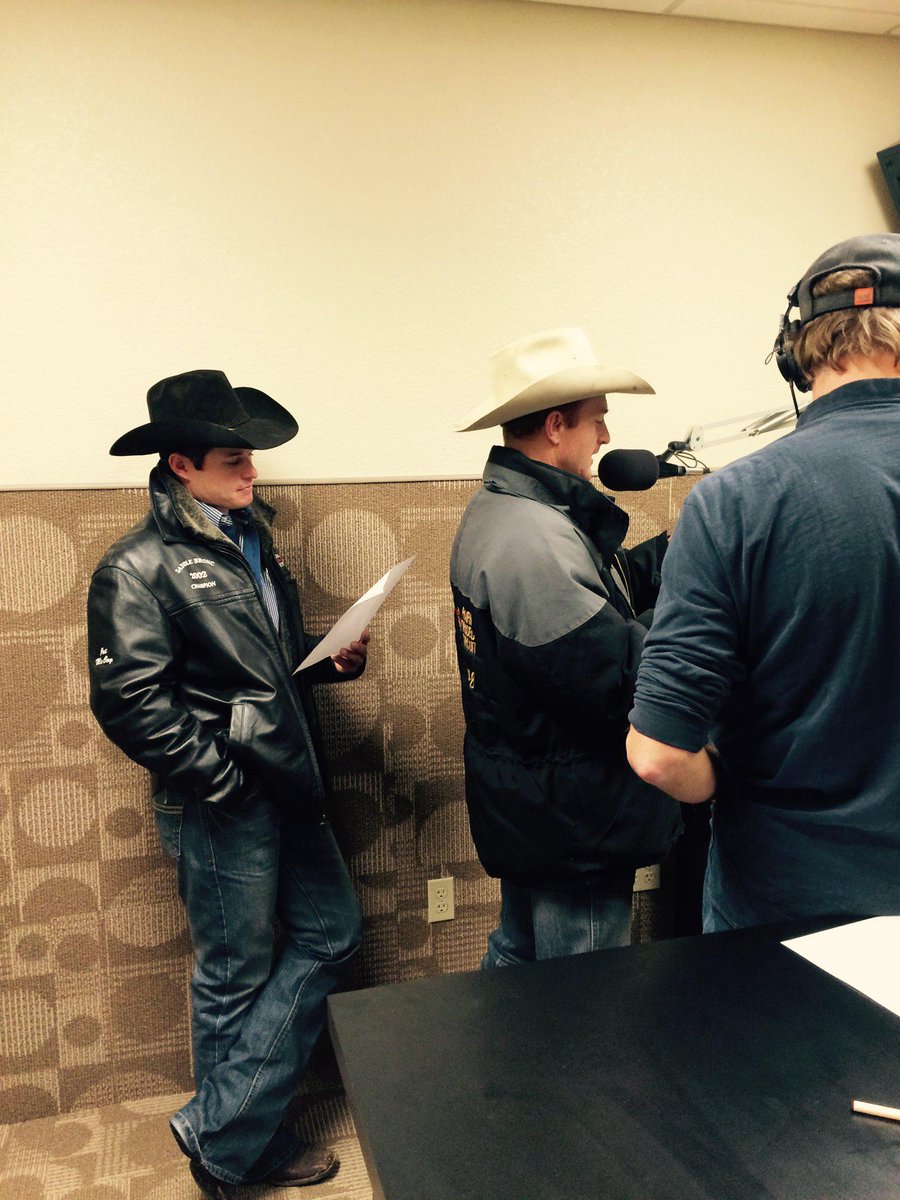 Cord and Jet McCoy came in to record a new Great Plains Kubota radio spot, stay tuned. <a href="/CordMcCoy/">Cord</a>