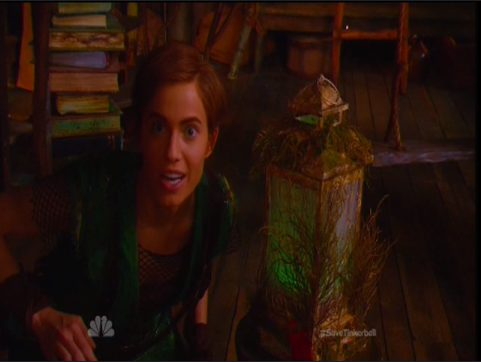 DinaJanda's tweet photo. She, like, really wants you to believe #PeterPanLive http://t.co/LgfGp3hoeu"