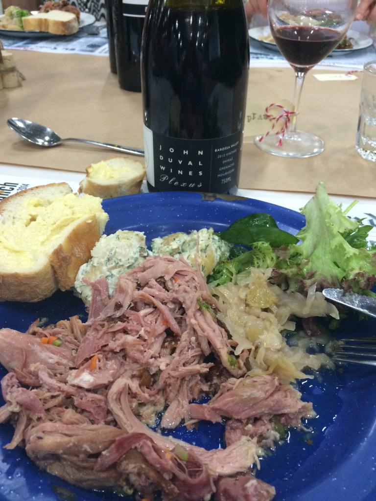 Cream_crackered's tweet photo. Barossa Generations Lunch is sensational. I am fortunate to be enjoying such an occasion #BarossaGenerations http://t.co/BHBfYJw7mD