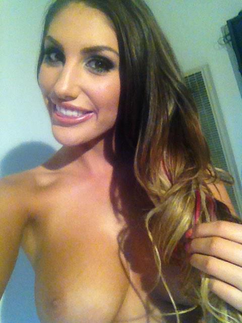 August Ames. 