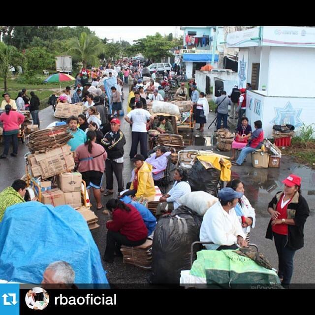 MayraHuerta72's tweet photo. #Repost @rbaoficial with @repostapp. ・・・ Hoy #RBasuraxAlimentos benefició a 453 familias en la Col. Polígono II #... http://t.co/b9gw6dKTxq