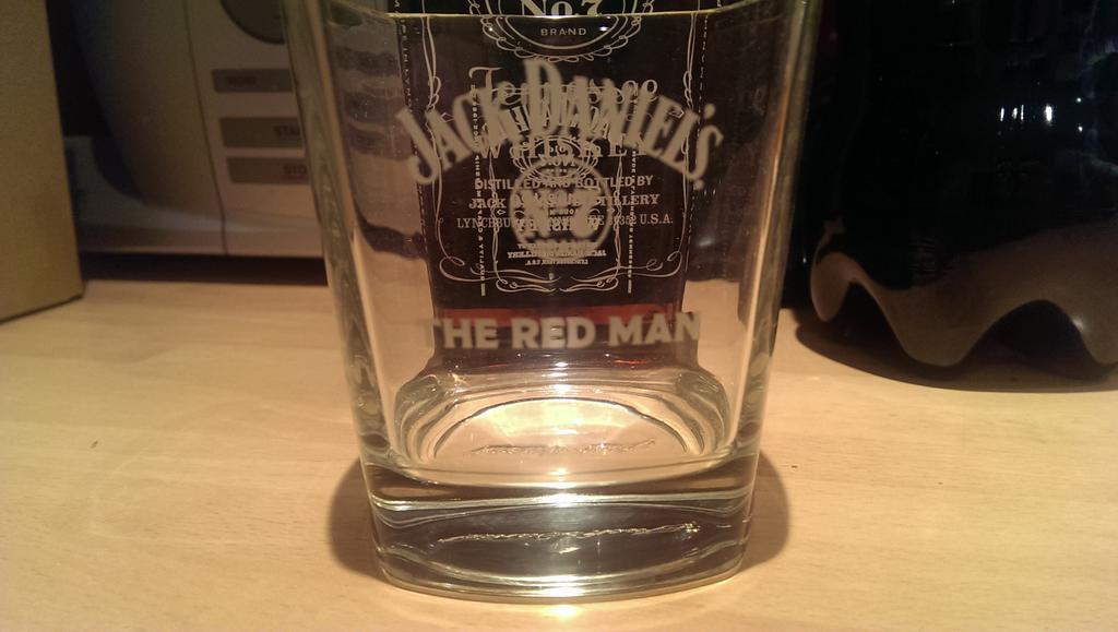 Redjohnmac's tweet image. Won a personalised glass, woo hoo