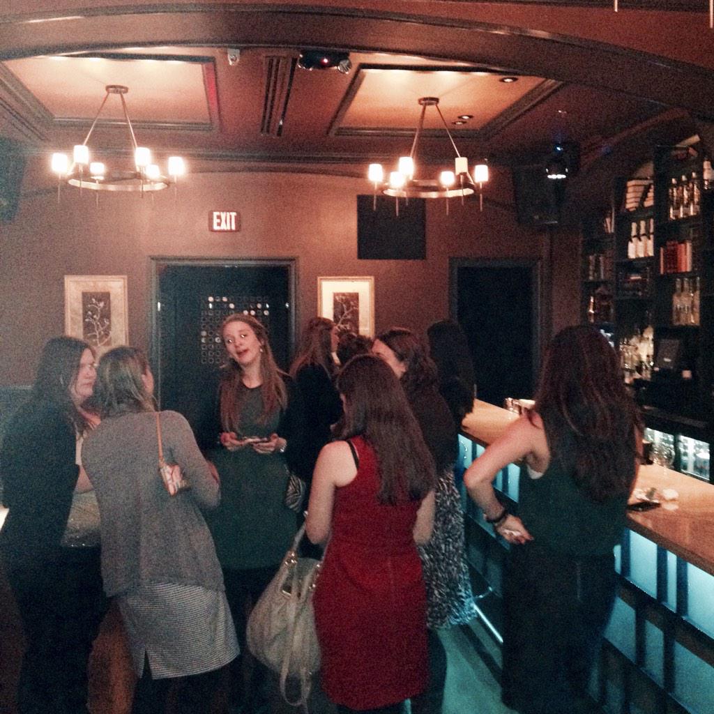 WISEinDC's tweet photo. We are underway at our @WISEinDC Holiday Party at @HuxleyDC ! Still plenty of time to join us ! #WISEWorks http://t.co/gtdR9weUCV