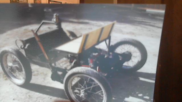 Well , finely finished my new car . it's my version of a 1896 Quadricycle , Henry Fords 1st car , fun to drive around