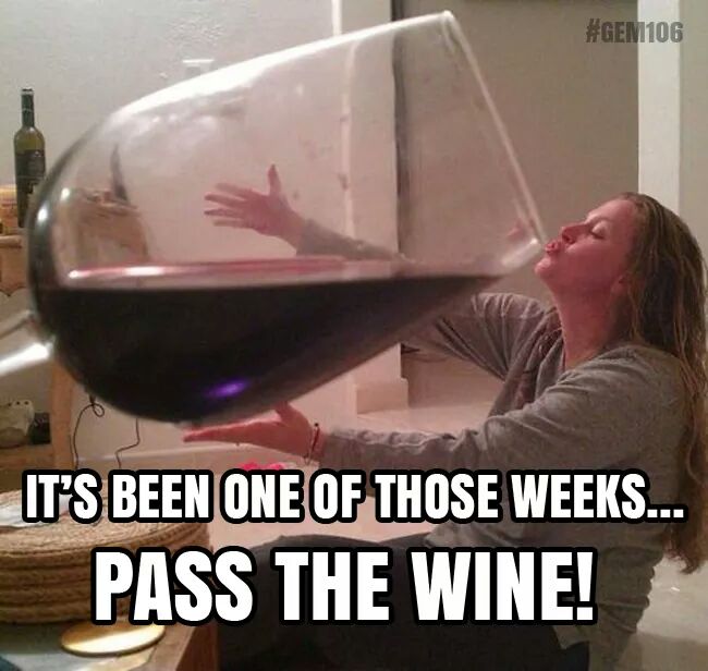 TaraWalkerChef's tweet photo. Me right now!!

“@winewankers: Well hopefully the weekend fixed that! #wine #winelover http://t.co/C63r3x3oXC via @dnehila23”