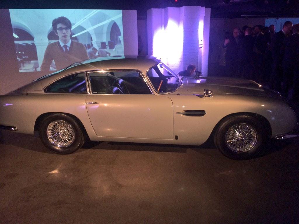 Michaelbonsor's tweet photo. #GoodToBeBond I want to come back as an Aston Martin @AstonMartinPR ! http://t.co/GMjKkgCZLs