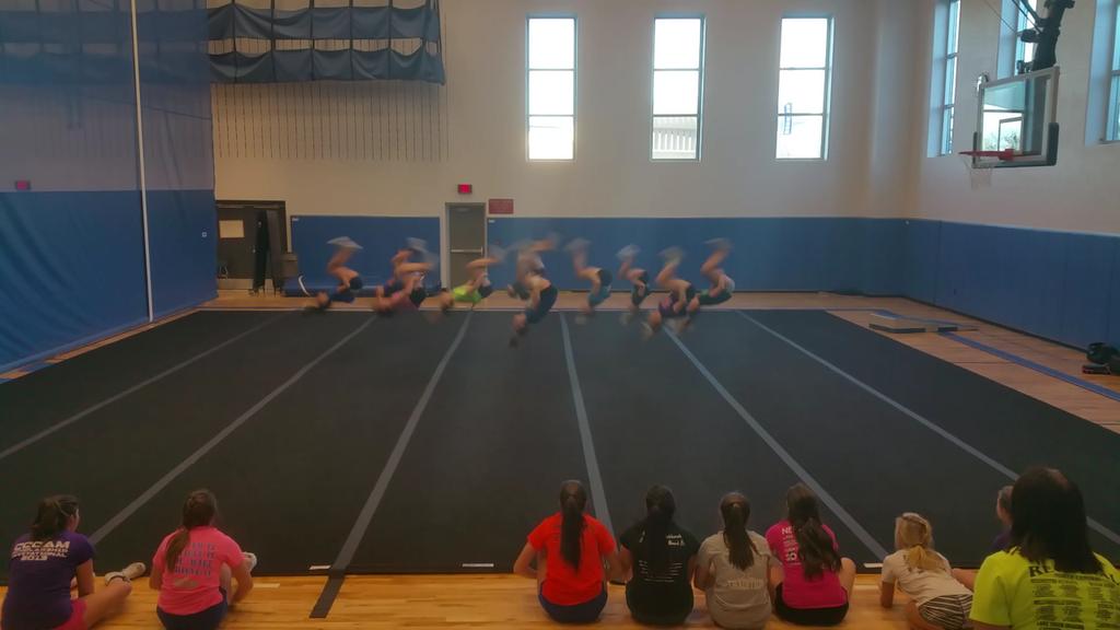 BlackhawksCheer's tweet photo. Can't wait to hit the mat next weekend! Come support BVCC next Saturday at HOME. 9am. #bringbacktradition #2y2l http://t.co/wZ7J5mAZlo