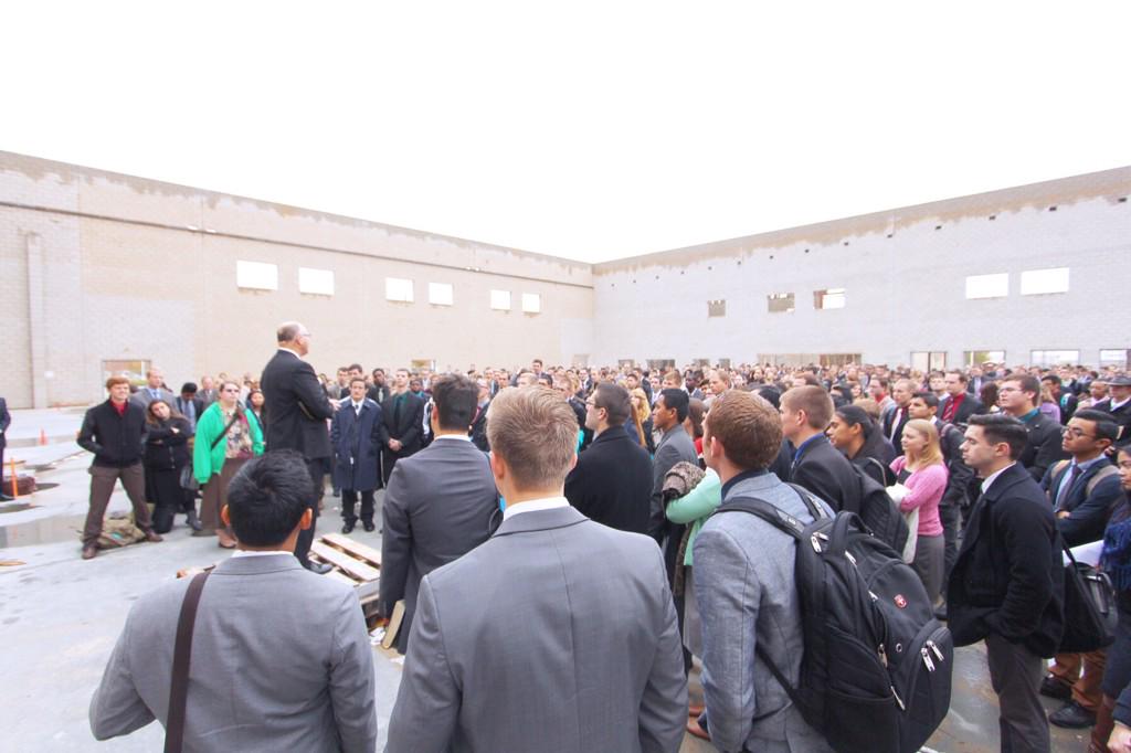 wcbc_today's tweet photo. Awesome time of prayer yesterday for the Walther Center. Looking forward to its completion. #wcbcfall http://t.co/nr2mb8z4HM