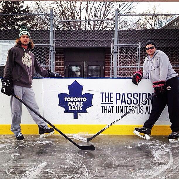 J91Smitty's tweet photo. Under a roof or under the clouds, the passion unites us all!! #BleedBlue #GoLeafsGo @MapleLeafs http://t.co/KKi3qbKOuJ