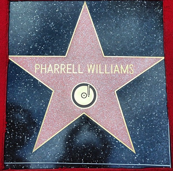 fkthreads's tweet photo. “@Karmaloop: Congrats to the homie @pharrell on his star on the Hollywood Walk of Fame! http://t.co/X5a9HUcskN” well deserved