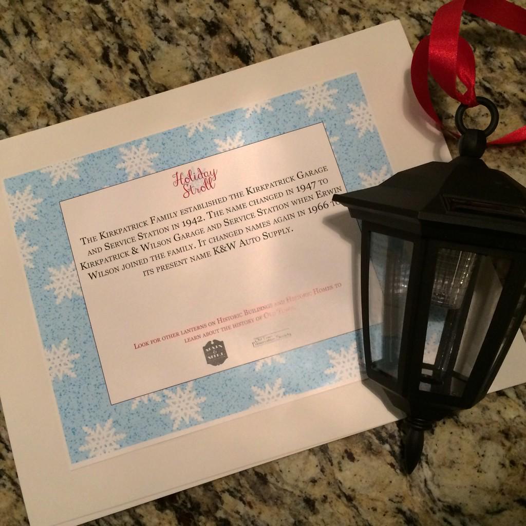 Learn the history of our buildings and homes in #oldtownlewisville at the HOLIDAY STROLL this Saturday #mainandmill