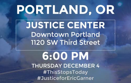 chetelson's tweet photo. Getting ready to go to the rally at the Justice Center. See you there Portland. #FergusonPDX #EricGarner http://t.co/TL7ZIX0qaN