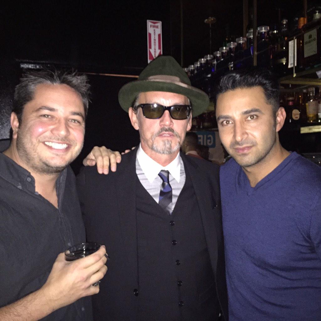 #TBT to a great night with the incredible <a href="/TommyFlanagan/">Tommy Flanagan</a> @jeffbrown28 #SonsOfAnarchy