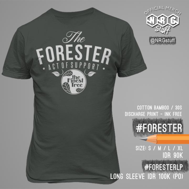 NRGstuff's tweet photo. NEWSTOCK Tees #FORESTER Size: S/M/L/XL IDR90K | Long Sleeve #FORESTERLP Size:S/M IDR100K Order via DM http://t.co/Dtj9btnCtA